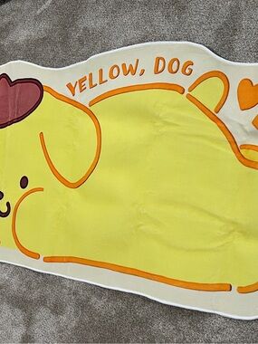 Hello Kitty’s Yellow Dog “Pompompurin” Mat